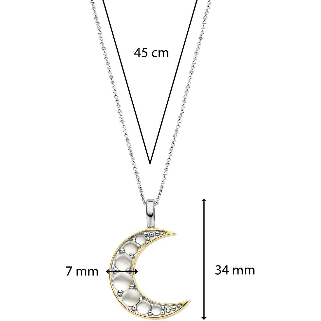 necklace woman jewellery TI SENTO MILANO 6824MW