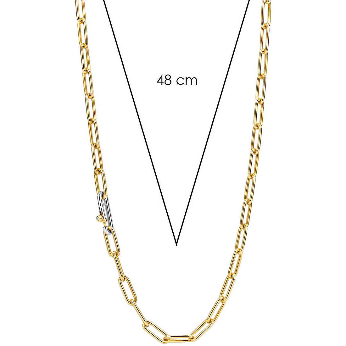 necklace woman jewellery TI SENTO MILANO Coral Haven 3947SY/48