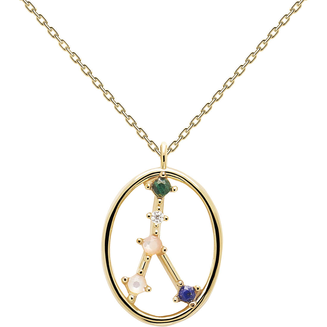 necklace woman zodiac sign Cancer PDPaola jewel Zodiac CO01-347-U