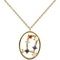 necklace woman zodiac sign Gemini PDPaola jewel Zodiac CO01-346-U