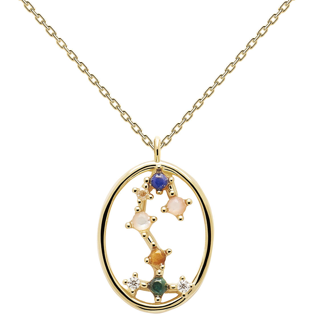 necklace woman zodiac sign Scorpio PDPaola jewel Zodiac CO01-351-U