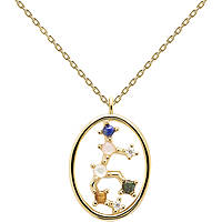 necklace woman zodiac sign Virgo PDPaola jewel Zodiac CO01-349-U