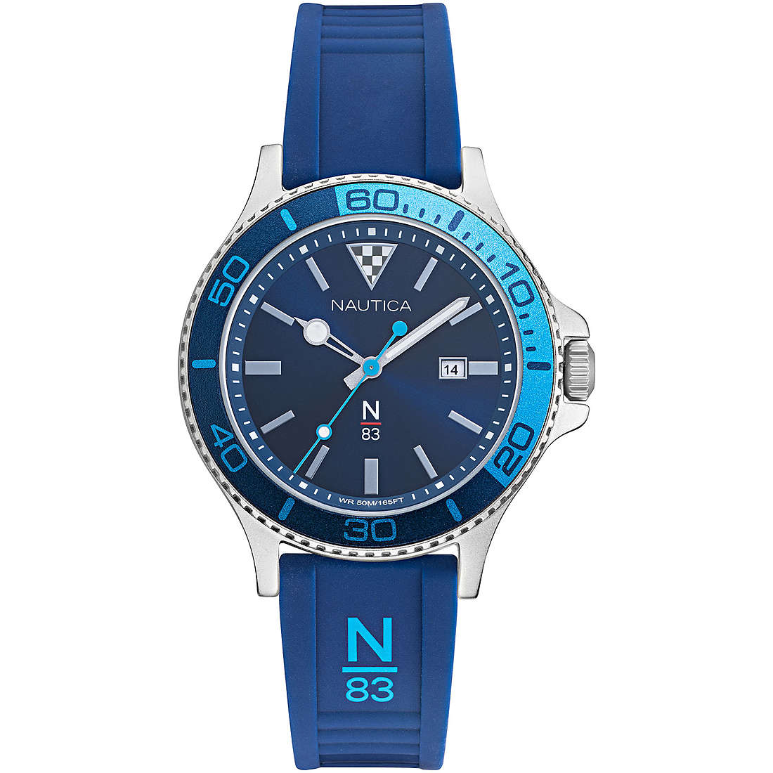 only time watch Metal Blue dial man N83 NAPABS020