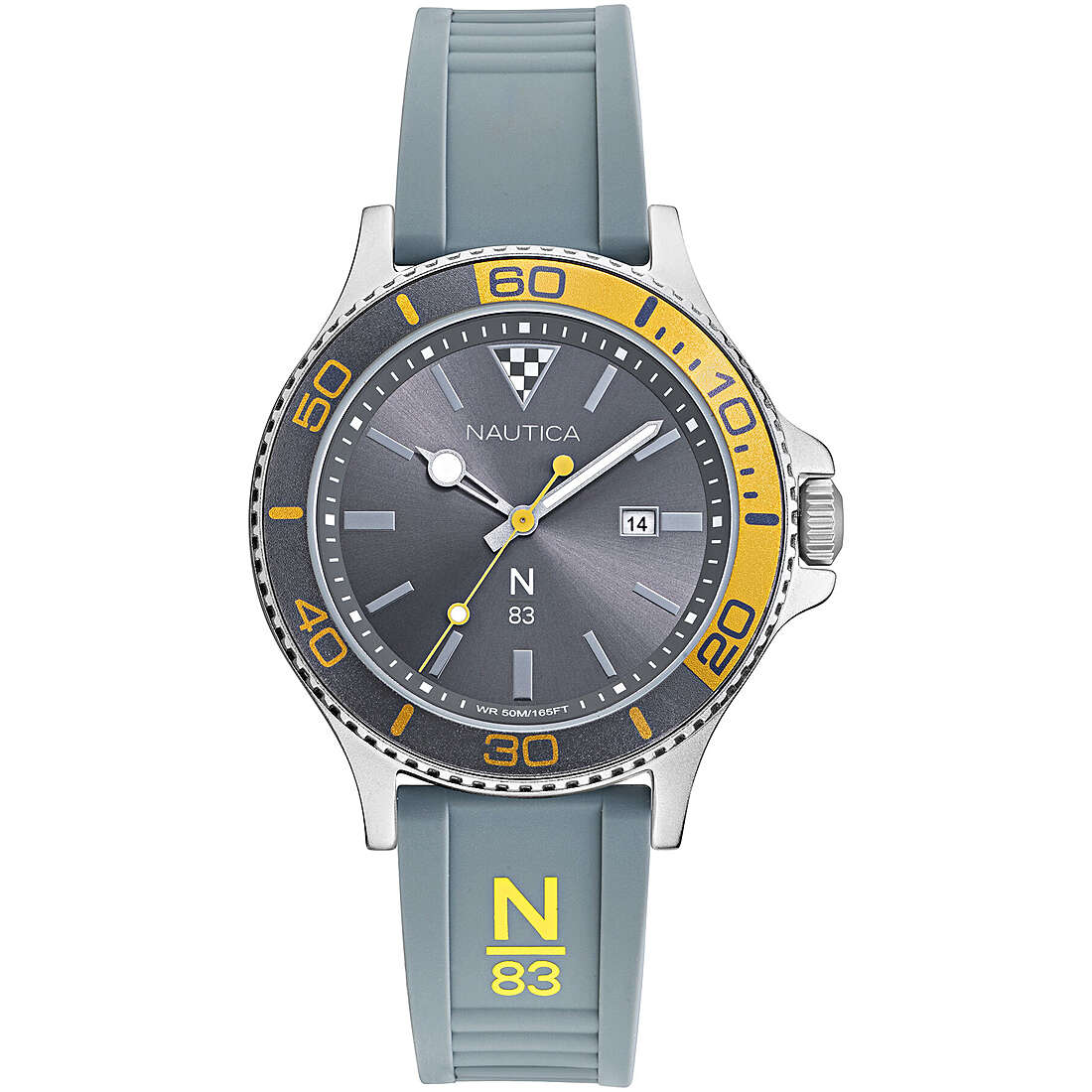 only time watch Metal Grey dial man N83 NAPABS021
