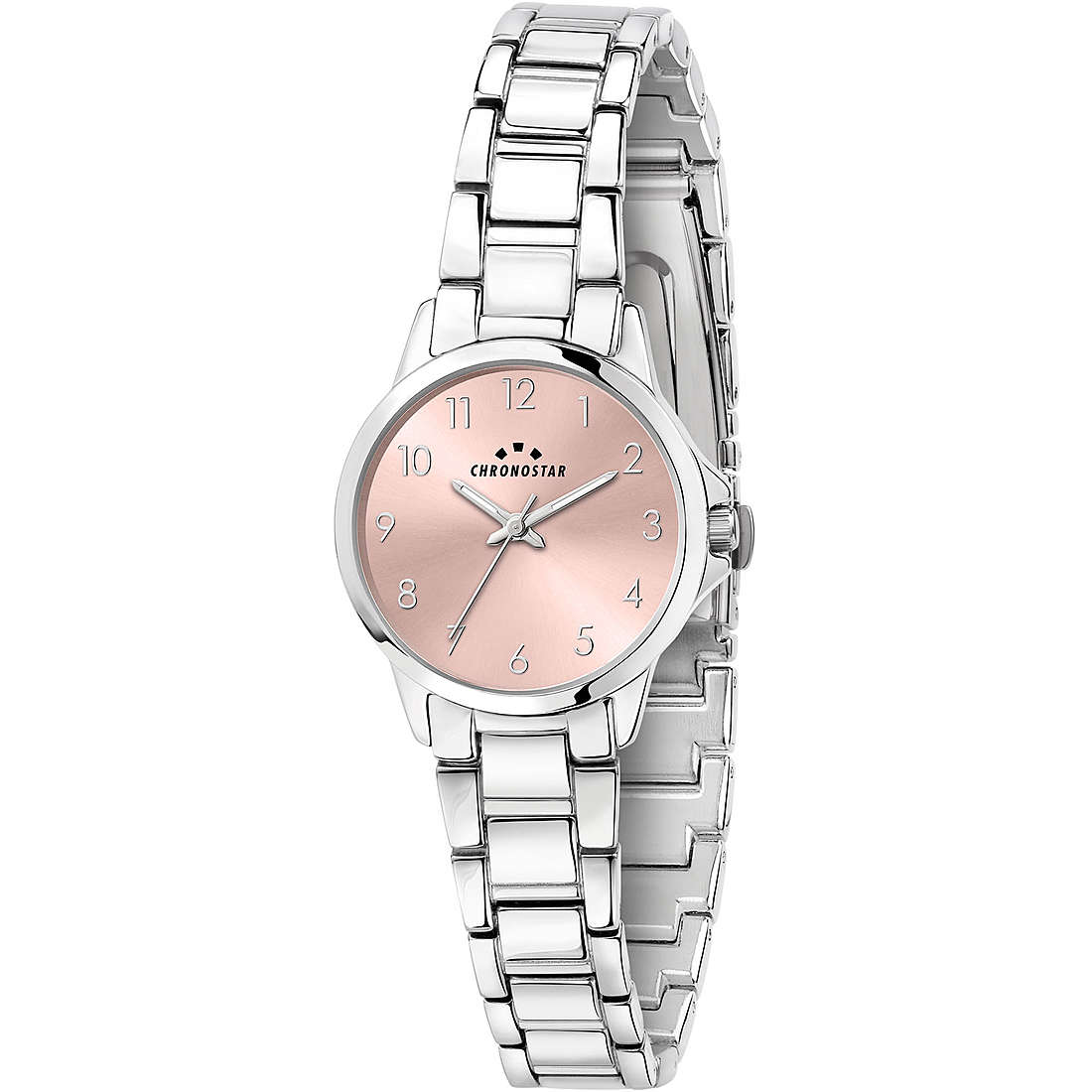 only time watch Metal Pink dial woman Streamer R3853285502