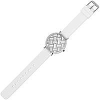 only time watch Metal White dial woman 15385
