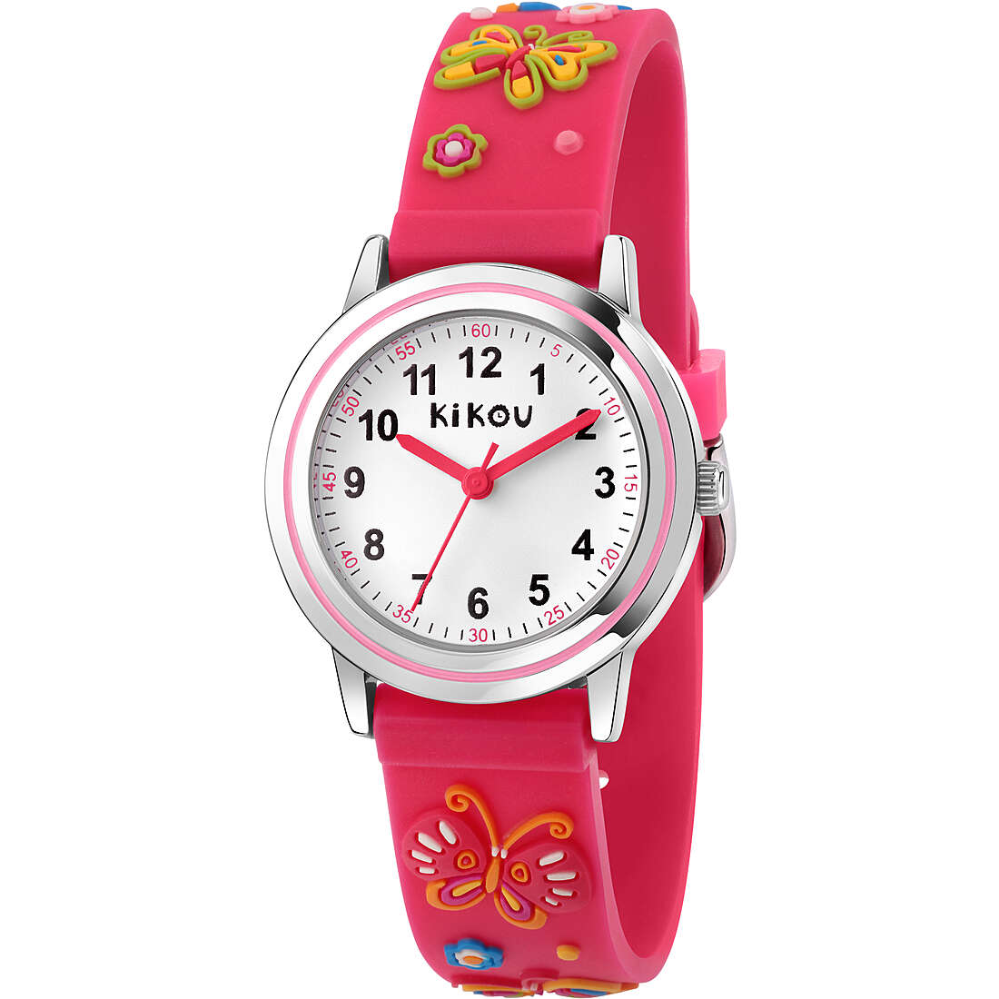 only time watch Plastic White dial child R4551101501