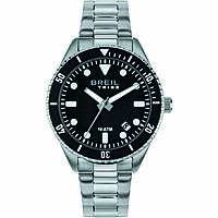 only time watch Steel Black dial man EW0716