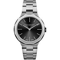 only time watch Steel Black dial man Icona IC001