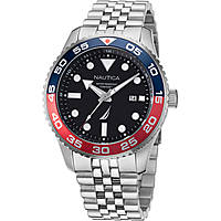 only time watch Steel Black dial man NAPPBF139