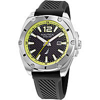 only time watch Steel Black dial man NAPTCS222