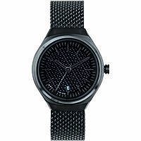 only time watch Steel Black dial unisex Spin Off EW0535
