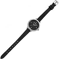 only time watch Steel Black dial woman 15398BL