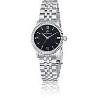 only time watch Steel Black dial woman BW289