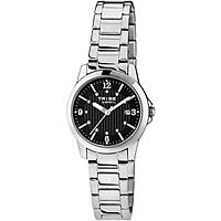 only time watch Steel Black dial woman Classic Elegance EW0194