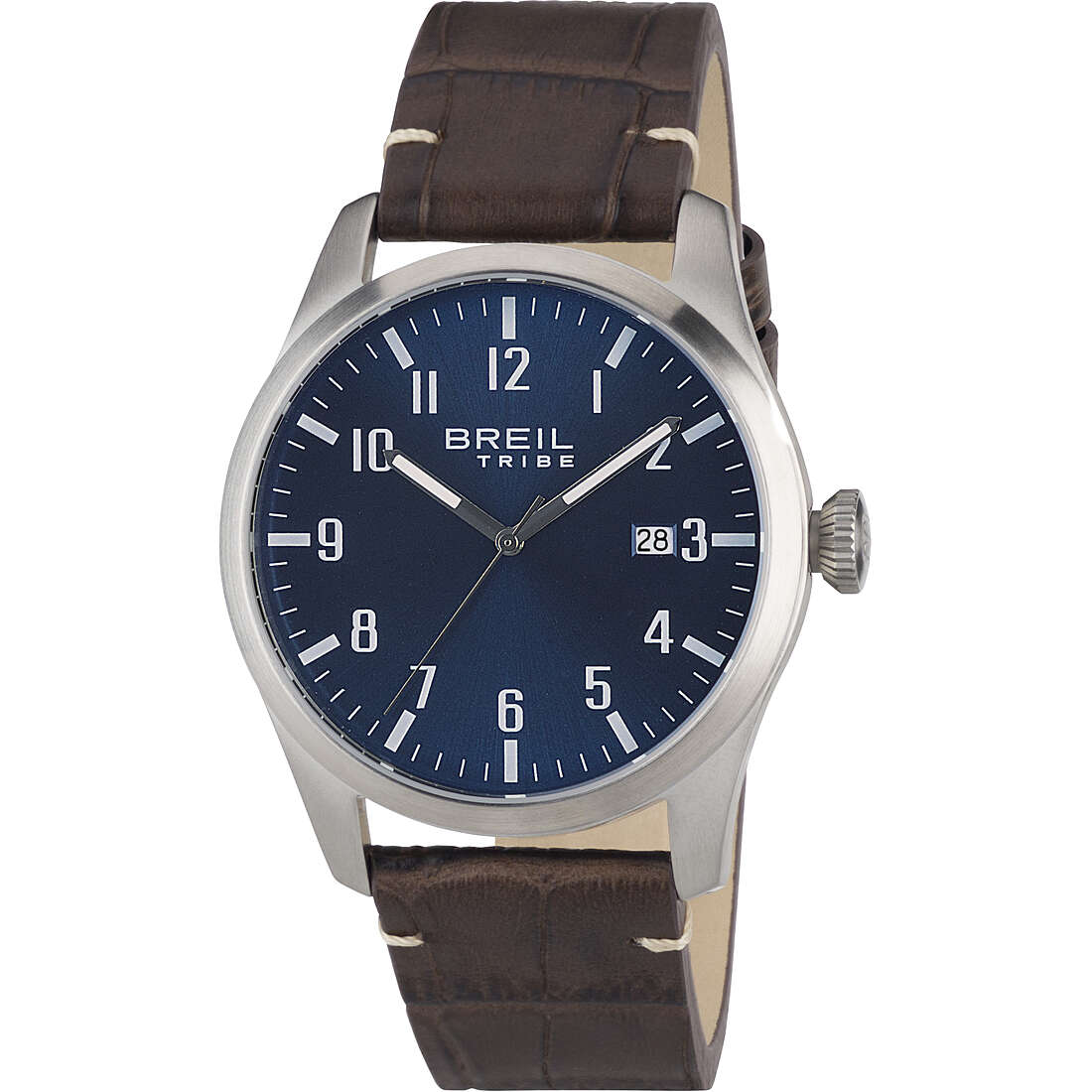 only time watch Steel Blue dial man Classic Elegance Extension EW0234