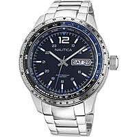 only time watch Steel Blue dial man Pier39 NAPP39F10