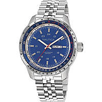 only time watch Steel Blue dial man Pier39 NAPP39S24