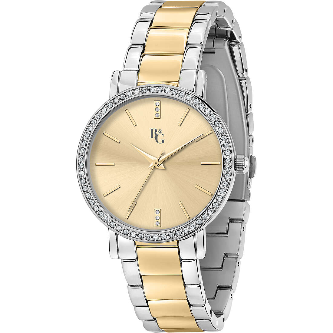 only time watch Steel Gold dial woman Bangle R3853252554