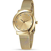 only time watch Steel Gold dial woman Spring BW312