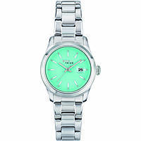 only time watch Steel Green dial woman EW0706
