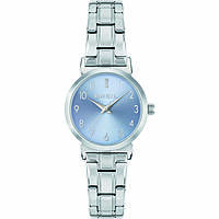 only time watch Steel Light blue dial woman EW0687
