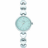 only time watch Steel Light blue dial woman EW0691