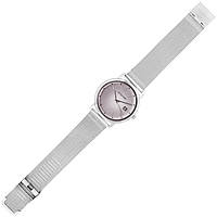 only time watch Steel Pink dial woman 15381BL