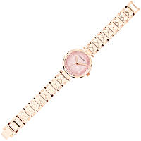 only time watch Steel Pink dial woman 15384P