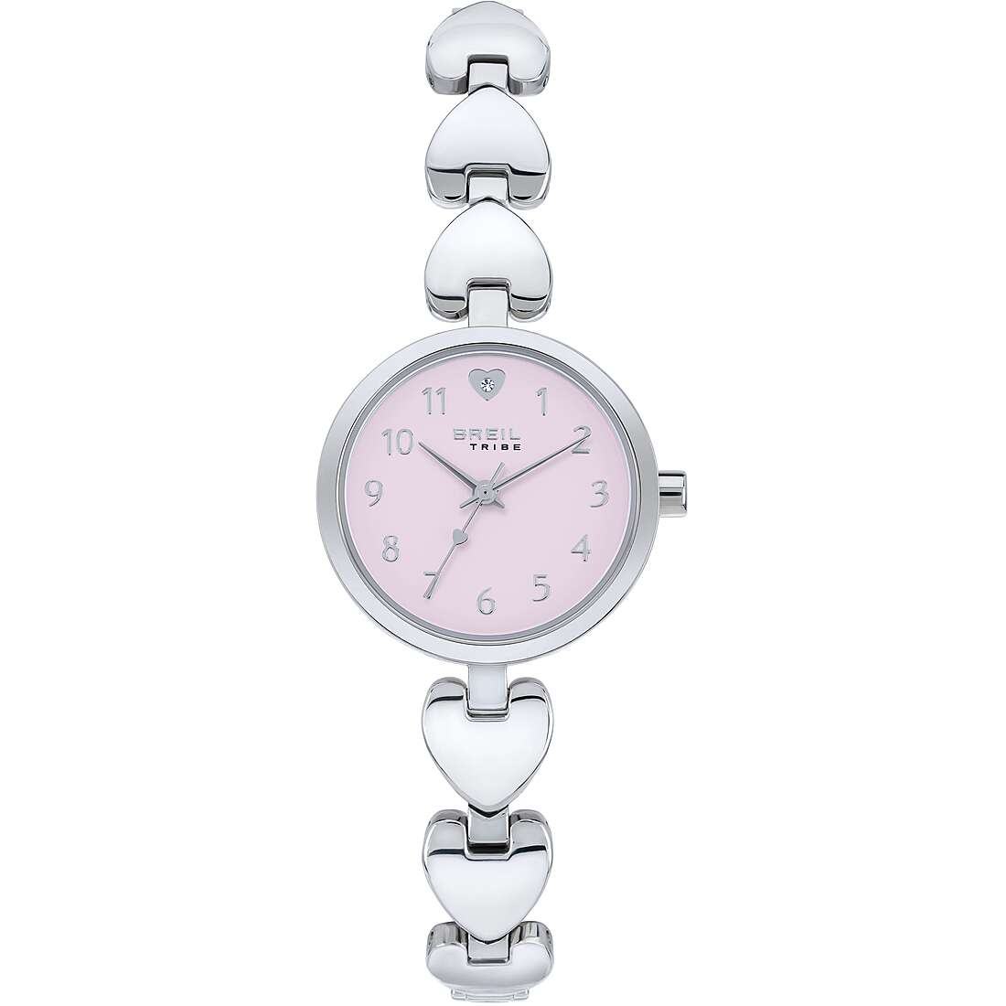 only time watch Steel Pink dial woman EW0630