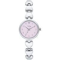 only time watch Steel Pink dial woman EW0630