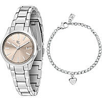 only time watch Steel Pink dial woman Luxury R3853241524