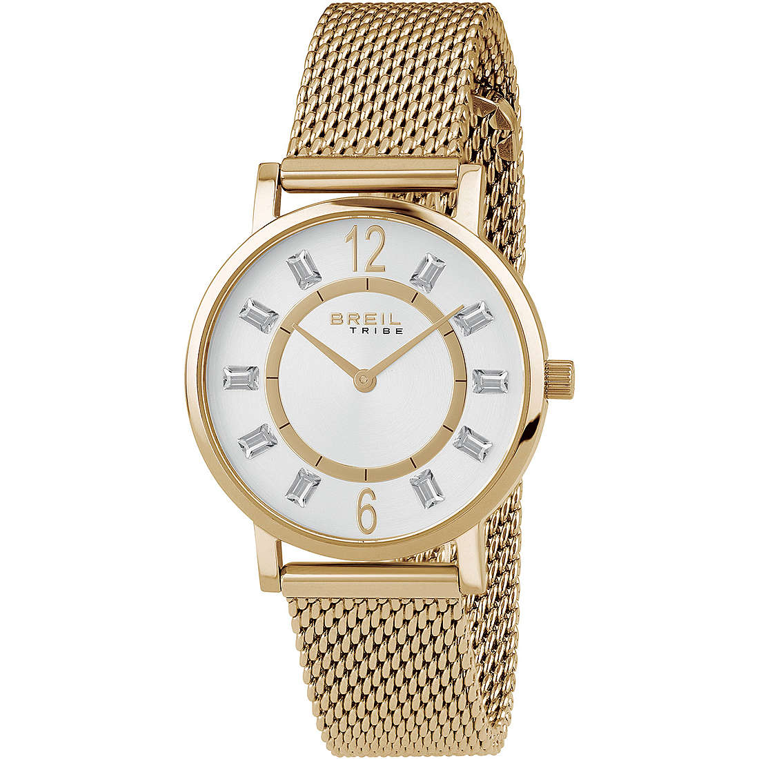 only time watch Steel Silver dial woman Skinny EW0403