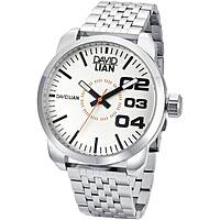 only time watch Steel White dial man DL154