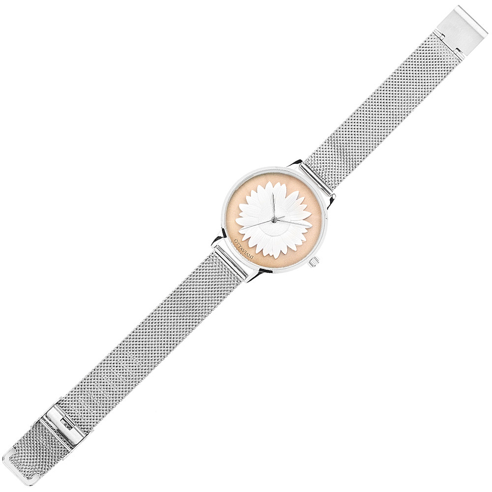 only time watch Steel White dial woman 15388RG