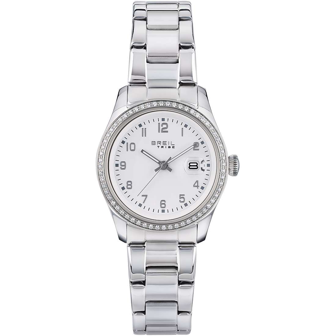 only time watch Steel White dial woman Classic Elegance EW0600
