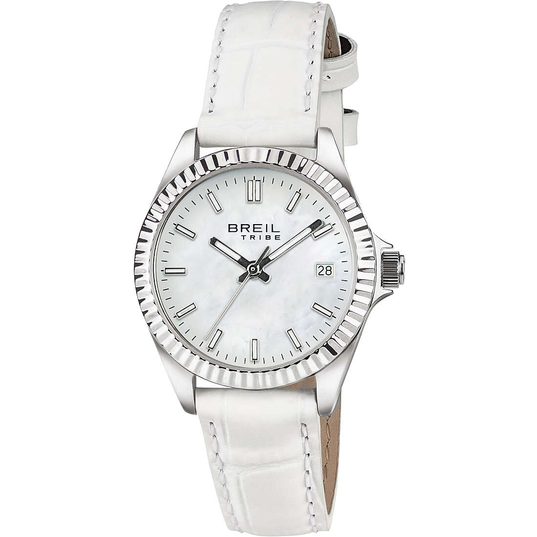 only time watch Steel White dial woman Classic Elegance Extension EW0236