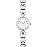 only time watch Steel White dial woman EW0553