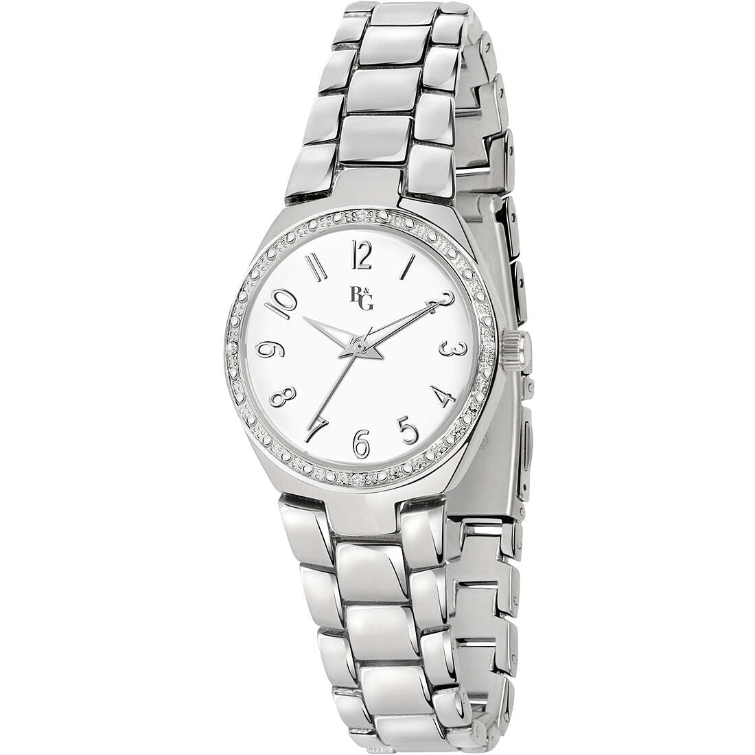 only time watch Steel White dial woman R3853278501