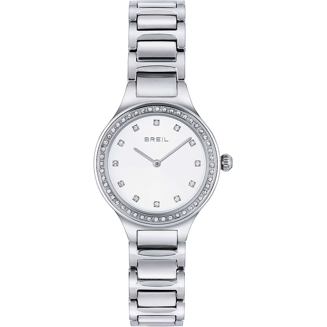 only time watch Steel White dial woman Sheer TW1966