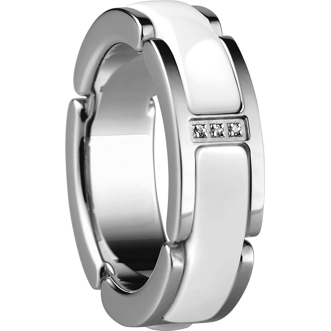 ring band style Bering Ceramic Link jewel woman 502-15-65