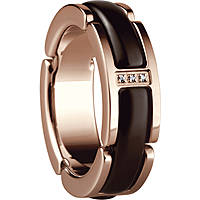 ring band style Bering Ceramic Link jewel woman 502-39-55