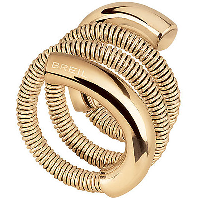 ring band style Breil New Snake Steel jewel woman TJ3082