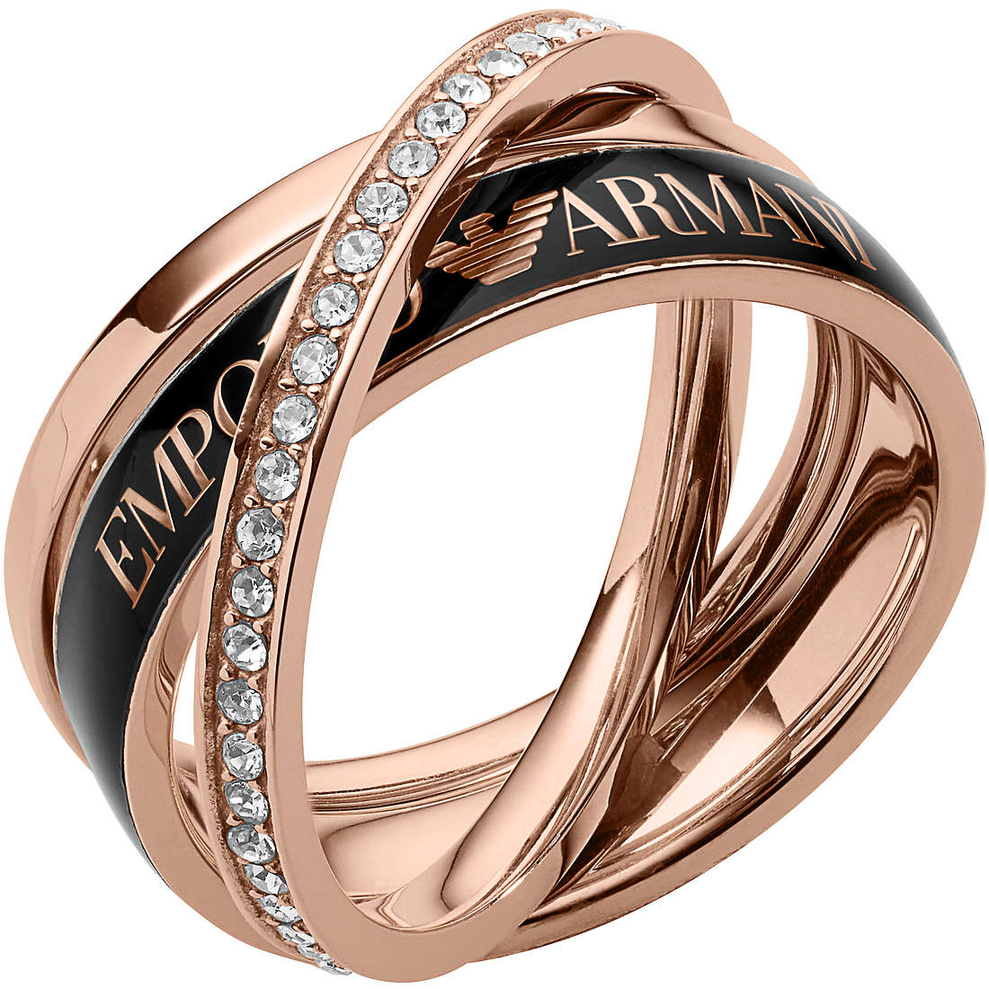 ring band style Emporio Armani jewel woman EGS2425221505