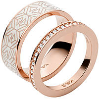 ring band style Emporio Armani jewel woman EGS2830221508