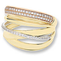 ring band style GioiaPura Oro 750 jewel woman GP-S220806