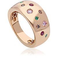 ring band style GioiaPura Oro 750 jewel woman GP-S252316