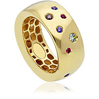 ring band style GioiaPura Oro 750 jewel woman GP-S252328