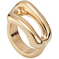 ring band style UnoDe50 shapes jewel woman ANI0715ORO00015