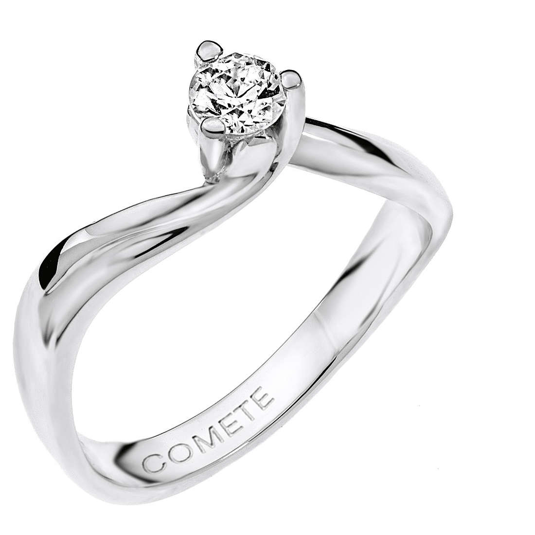 ring Engagement Solitaire Comete Prestige ANB 2457